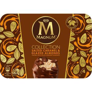 Magnum Salted Caramel & Glazed Almonds 4-p GB