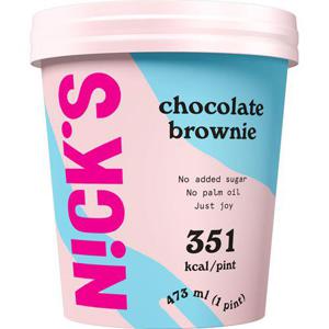 Nick´s Glass Chocolate Brownie 473ml Nick's