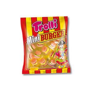 Trolli Mini-burger gele- och skumgodis