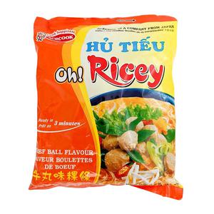 Risnudlar Vietnamesiska kottbullar Oh Ricey Acecook