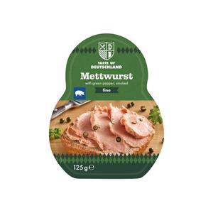 Taste of Deutschland Rokt bredbar medwurst