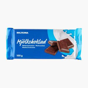 Biltema Mjolkchoklad