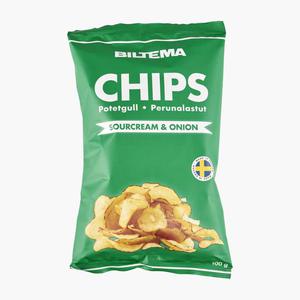 Biltema Chips sourcream and onion