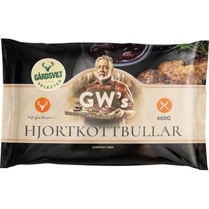 Svenskt Gardsvilt Hjortkottbullar GW's Fryst 400g