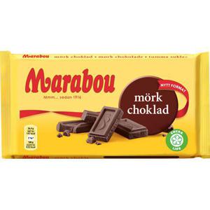 Marabou Chokladkaka Mörk Choklad 185g