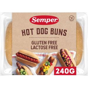 Semper Korvbrod Glutenfri 6-p 240g