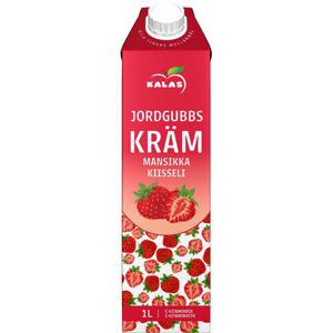 Kalas Jordgubbskräm 1L