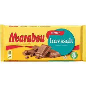 Marabou Chokladkaka Havssalt 185g