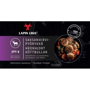 Lapin Liha Kronhjort Kottbullar Fryst 360g