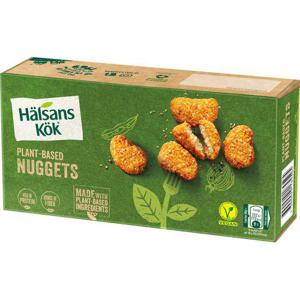 Hälsans kök Soja Nuggets Vegan Fryst 300g Hälsans Kök