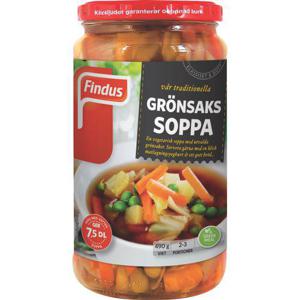 Findus Grönsakssoppa 490g