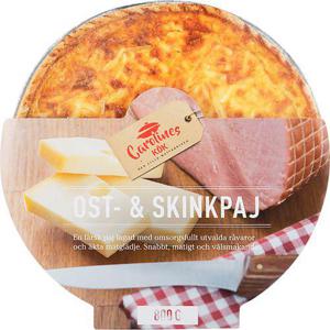 Carolines Kök Paj Ost & Skinka 800g