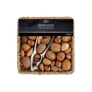 Deluxe Blandade notter med notknappare