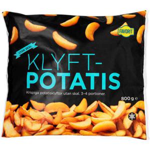 Favorit Klyftpotatis Utan Skal Fryst 800g