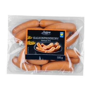 Deluxe Kalkonprinskorv