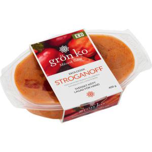 Grön Ko Korvstroganoff med Ris EKO 400g