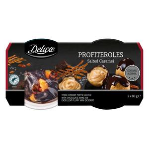 Deluxe Profiteroles med saltkola