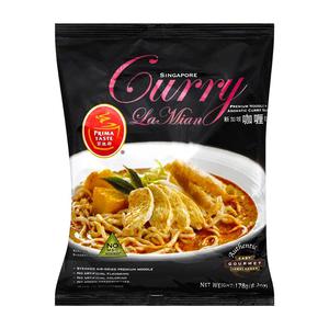 Prima Taste Curry La Mian snabbnudlar med akta currypasta & kokosmjolk