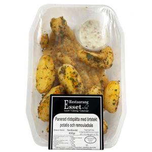 Restaurang ESSET Panerad Rödspätta med Remouladsås 400g Restaurang Esset