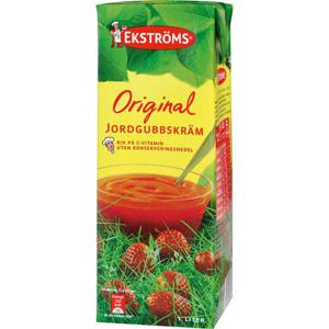 Ekströms Jordgubbskräm 1L