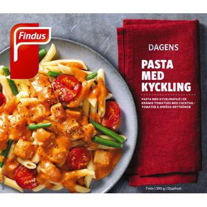 Findus Pasta Med Kyckling Fryst 390g