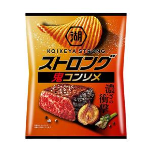 Koikeya Strong Juicy Beef Consomme japanska chips 55g