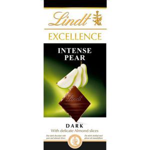 Lindt EXCELLENCE Mörk Chokladkaka Päron100g