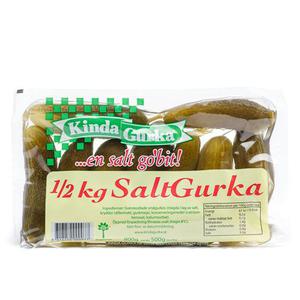 Frukt & Gront Saltgurka Kinda Klass1 500g