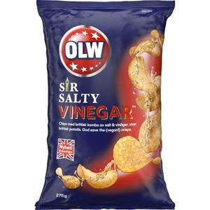 OLW Chips Sir Salty Vinegar 275g