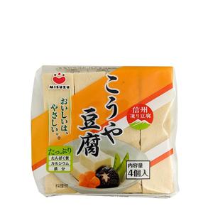 Misuzu Koyadofu frystorkad Tofu 4-pack