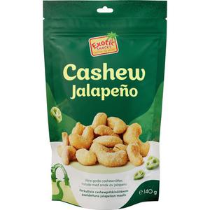 Exotic Snacks Cashew Jalapeno 140g