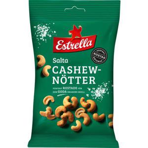 Estrella Cashewnötter Rostade & Saltade 150g