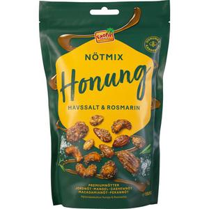 Exotic Snacks Notmix Honung Havssalt & Rosmarin 150g