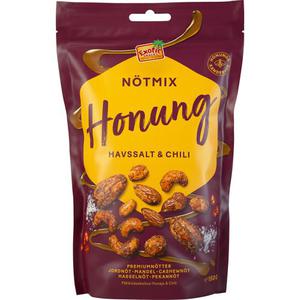 Exotic Snacks Notmix Honung & Chili 150g