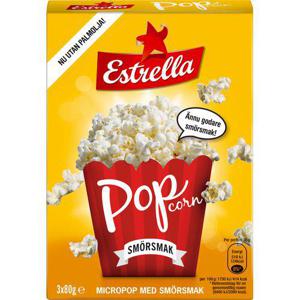 Estrella Micropopcorn Smör 240g