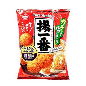 Kameda Age Ichiban Friterade riskex med Sot soja 100g