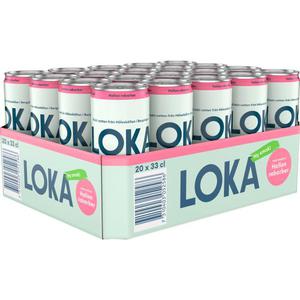 Loka Hallon Rabarber Flak 20x33cl