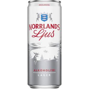 Norrlands Guld Ol Lager Alkoholfri 0,5% EKO 33cl
