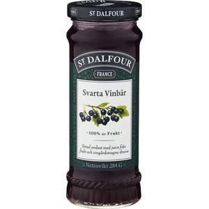 St Dalfour Marmelad Svarta Vinbar 284g St.Dalfour