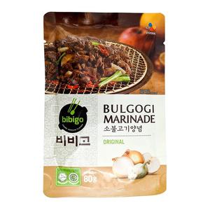 Bibigo Bulgogimarinad koreansk BBQ 80g