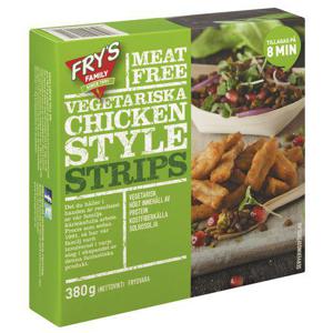 FRY's Strips Chicken-Style Vegetarisk Fryst 380g