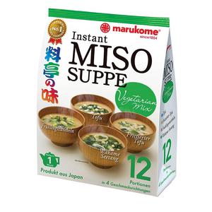Marukome Fardig Misosoppa Vegetarisk 12 portioner 224.55g