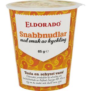 Eldorado Snabbnudlar Smak av Kyckling