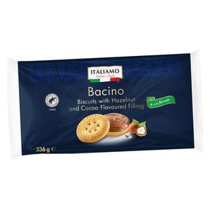 Italiamo Kex med hasselnotsfyllning