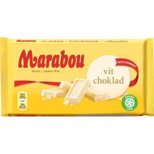 Marabou Chokladkaka Vit 185g