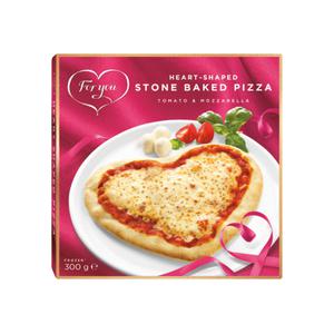 For You Hjartformad pizza