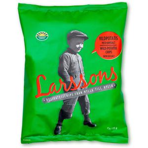 Larssons Chips Vildpotatis Havssalt