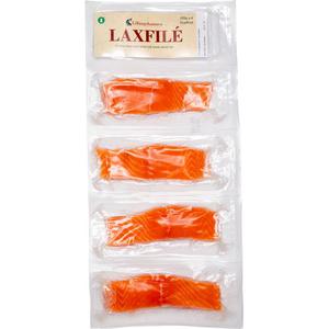 Lillangshamnens Fiskrokeri Laxfile Fryst 4 x 100g Lillangshamnen