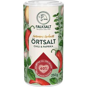 Falksalt Ortsalt Chili och Paprika 250g