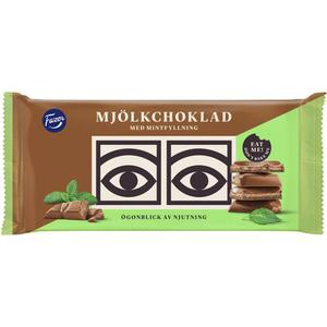 Fazer Konfektyr Mjolkchoklad Mint 121g Fazer